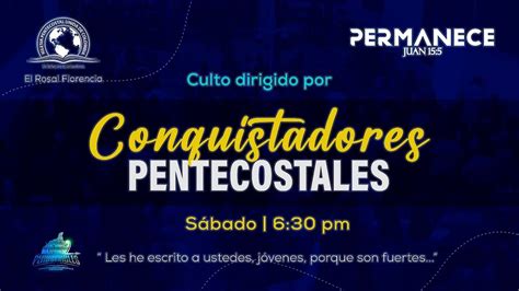 Culto Conquistadores Pentecostales Sede El Rosal Florencia 22 Junio