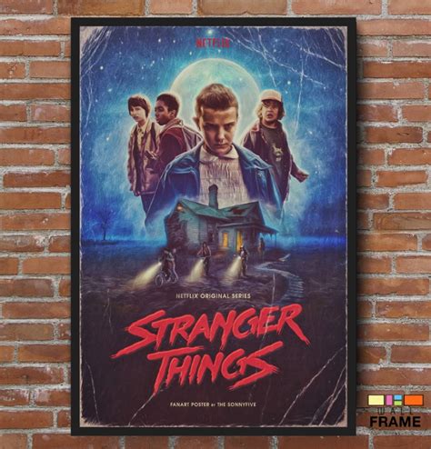 Quadro Pôster Série Stranger Things M3 60x90 Elo7