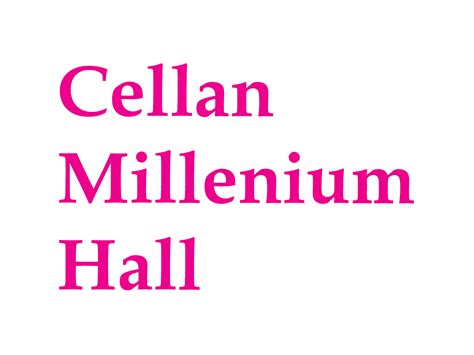 cellan millenium hall lampeter