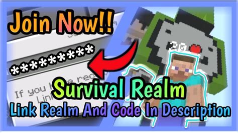 New Minecraft Realm Code Join Join Mcpe Realm Realm Codes For