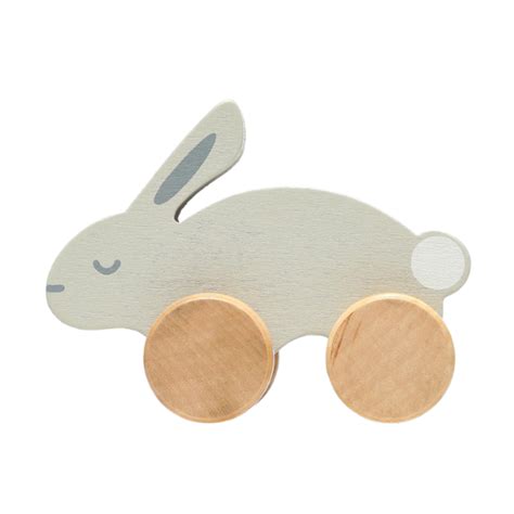 Pearhead Wooden Toy Bunny Bitsy Boxes