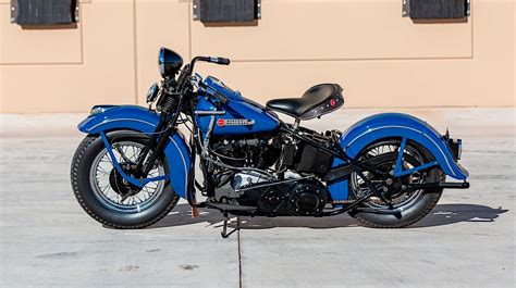 Final Year 1947 Harley Davidson Fl Knucklehead Looks Better Than New