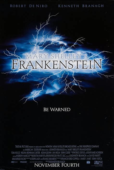 Mary Shelley's Frankenstein 1994 - Mary Shelley's Frankenstein (1994) - Posters — The Movie Database (TMDB)