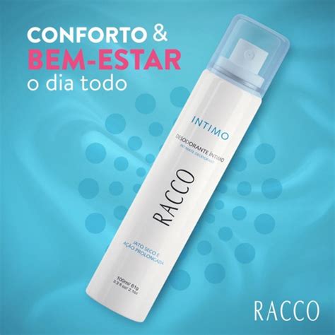 Desodorante Ntimo Feminino Spray Jato Seco Racco Ml Parcelamento