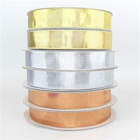 Metallic Lame Ribbon Mm Mm Mm Mm Mm Mm