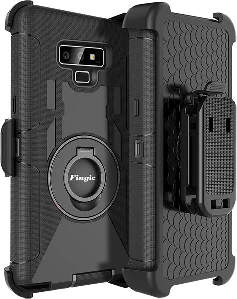 Fingic Samsung Note 9note 9 Case For Men4 In1 Protective Hybrid Cover Shockproof