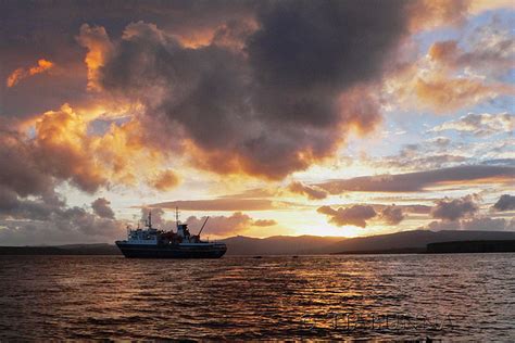 Ipernity Sunset Over Port Ross By Tiabunna