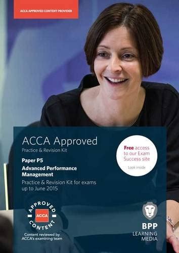 9781472711113 ACCA P5 Advanced Performance Management Practice And