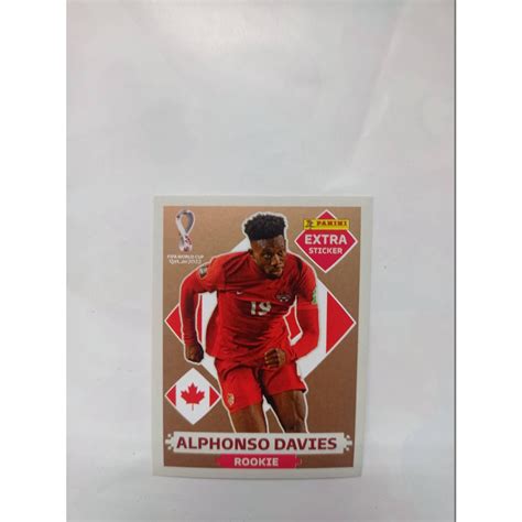 Figurinha Lendária Bronze Copa Do Mundo Qatar Extra Sticker Alphonso