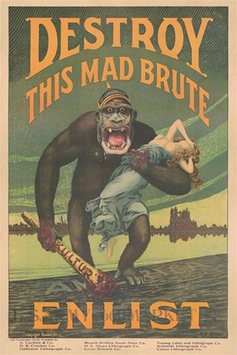 humor  horror printed propaganda  world war