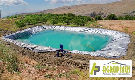 AGROPINOS Recubrimiento De Reservorios De Agua Con Geomembranas