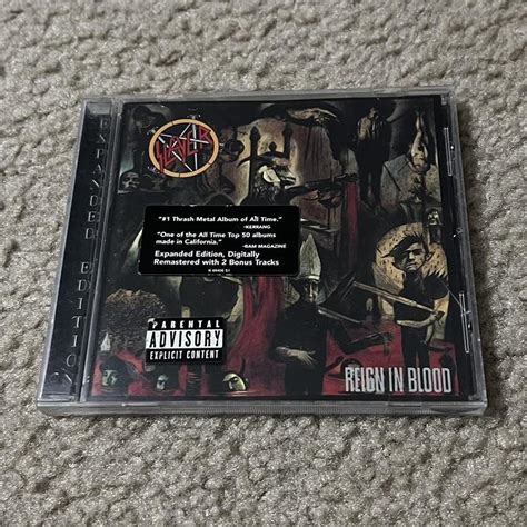 Slayer Raining Blood Expanded Edition CD American... - Depop