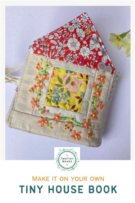 Make It Your Own Tiny House Busy Book Quiet Pattern In Sewing