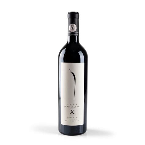 Vinho Pulenta Estate X Gran Malbec 2018 750Ml Submarino