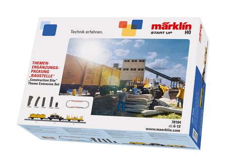 Märklin Start up Themen Ergänzungspackung Baustelle Märklin