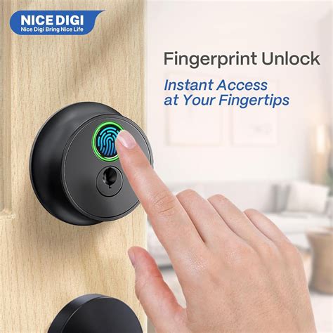 NICE DIGI Smart Deadbolt Lock for Front Door