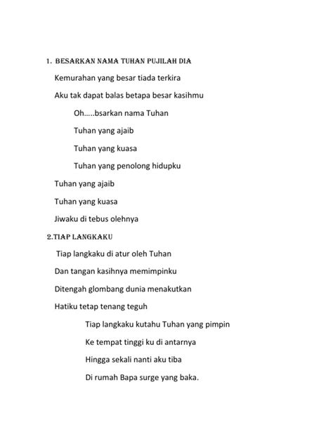 lirik lagu besarkan nama tuhan isiahtarolandry