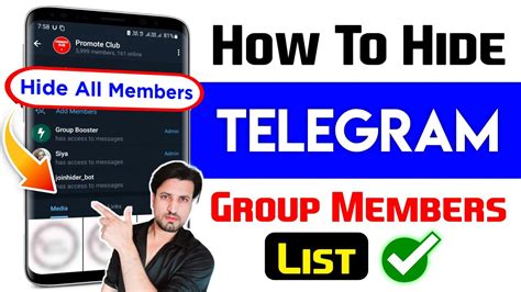 Telegram Group Me Member Hide Kaise Kare How To Hide Telegram Member