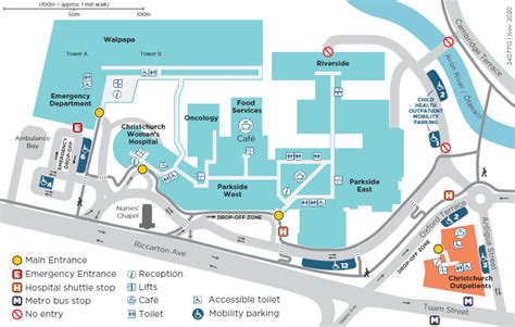 Peterborough City Hospital Parking Map