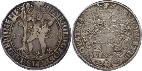 Braunschweig Wolfenbüttel Taler 1598 Heinrich Julius 1589 1613 Schöne