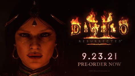 Diablo II Resurrected Sorceress Class Trailer YouTube