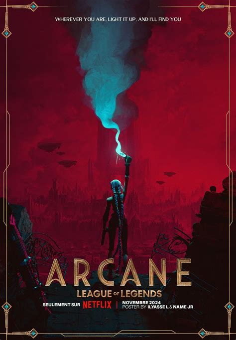 Arcane Saison Poster In Best Movie Posters League Of Legends