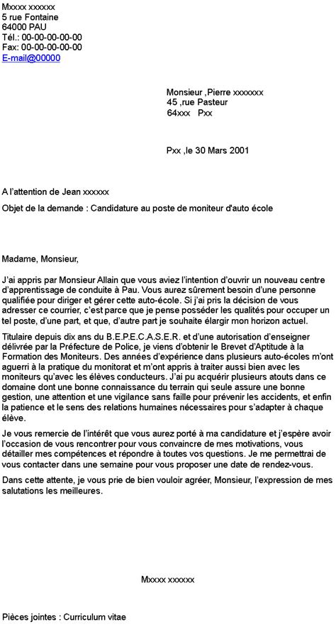 Lettre De Motivation Pour Le Poste D Atsem Laboite Cv Fr