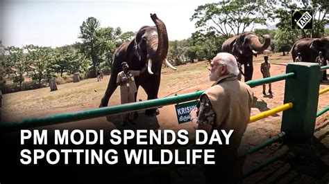 A Special Day Pm Modis Memorable Visit To The Bandipur And