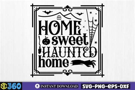 Vintage Halloween Sign Svg Bundle Farmhouse Halloween Bundl