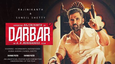 Darbar Movie 2019 Starring Rajnikanth Sunil Shetty Youtube