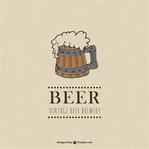 vector beer logo
