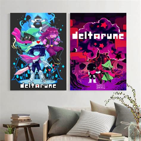 Deltarune Video Game Canvas Art Poster And Wall Art Picture Print