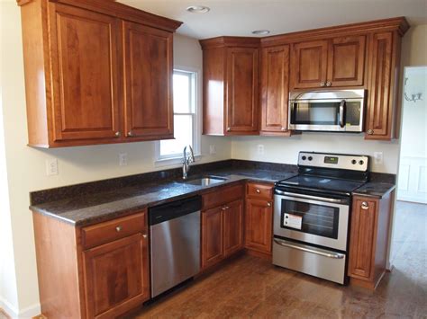 Blue Kitchen With Oak Cabinets Blue Kitchen Walls Brown Kitchen