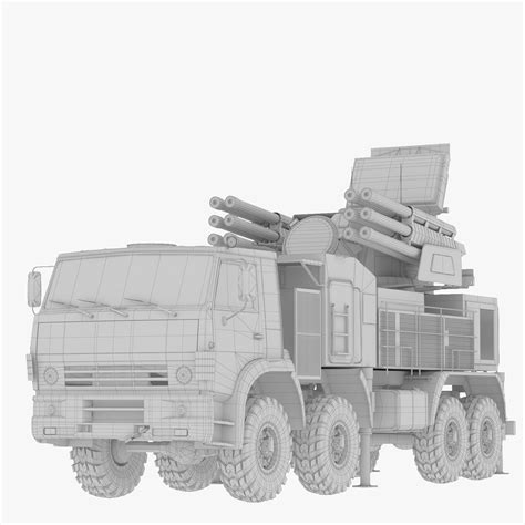 Sa-22 pantsir-s1 greyhound 3D - TurboSquid 1273217