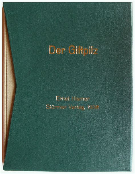 Der Giftpilz The Poisonous Mushroom By Ernst Hiemer Barnebys