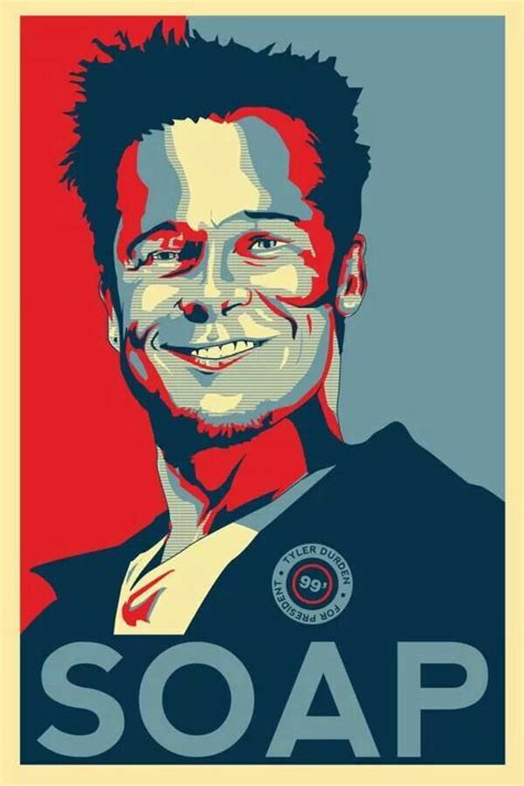 Fight Club Tyler Durden Soap Cool Poster Or Tee Idea Fight Club