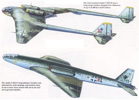 Never Build German Heavy Bomber Concepts All Created For The Amerika