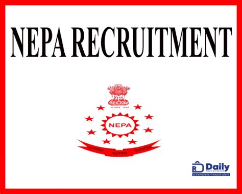 NEPA Recruitment 2022 Apply 33 Constable Other Vacancies