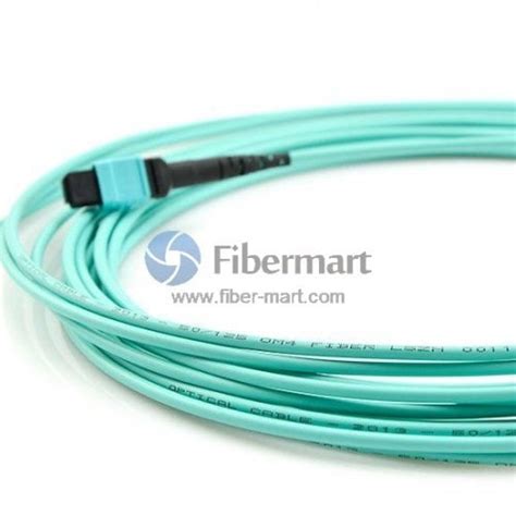 Fibers Om Multimode Strands Mpo Trunk Cable Mm Lszh Riser