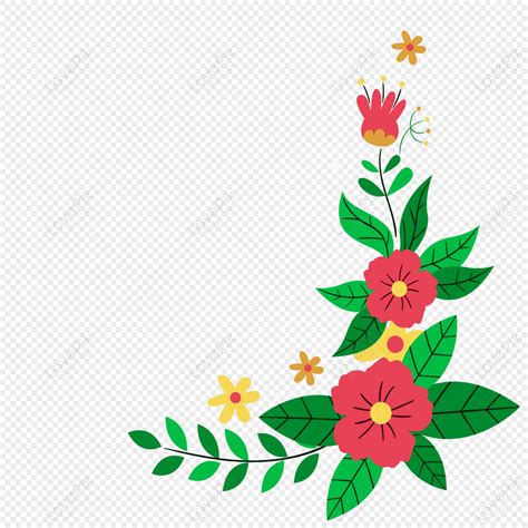 Flower Border Clipart Png Best Flower Site