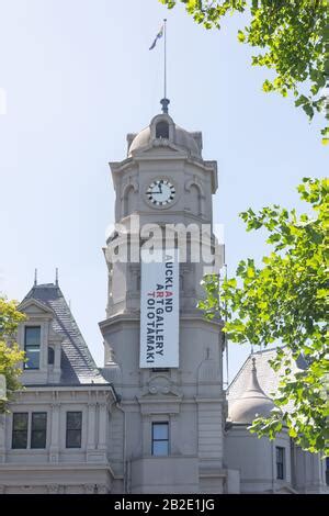 Auckland Art Gallery Auckland North Island New Zealand Stock Photo