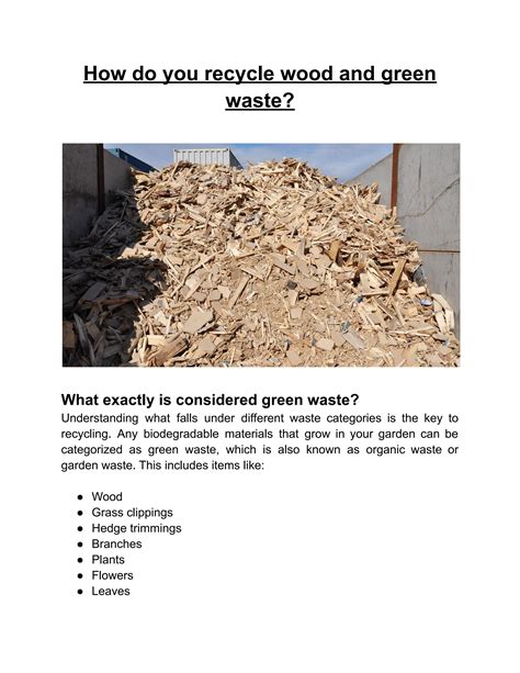 Best Wood Recycling Management Solutions By Agecko Wood Recycling Issuu