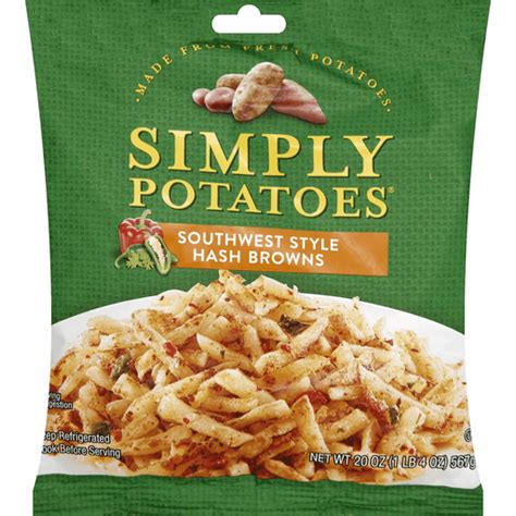 Simply Potatoes Hash Browns Southwest Style Packaged Meats Town