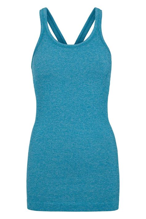 Turkis Y Back Tank Top