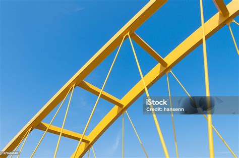 Yellow Arch Bridge Stock Photo Download Image Now 2015 Abstract