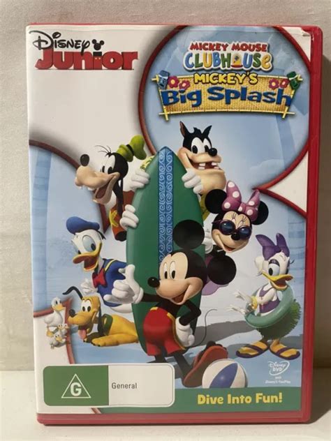 Disney Mickey Mouse Clubhouse Mickey S Big Splash Dvd Pal Region 4 £6 70 Picclick Uk