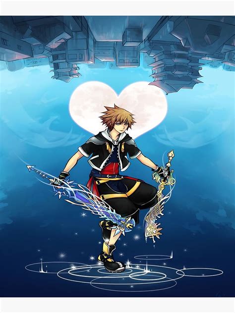 Kingdom Hearts Sora Art Sticker For Sale By Romepleione Redbubble