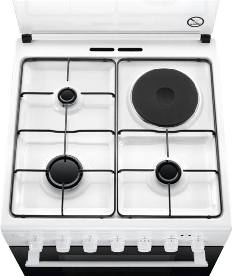 Cuisiniere Mixte Electrolux Ekm Ow Pas Cher Ubaldi