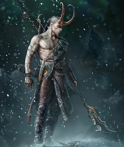 Fan Art Of Adult Atreus I Found On Pinterest R Godofwar