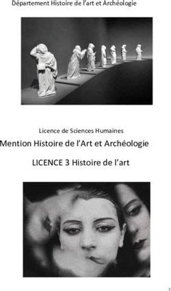 Mention Histoire De L Art Et Arch Ologie Licence Histoire De L Art